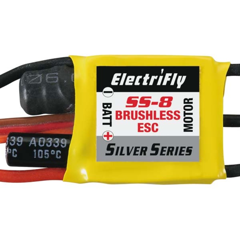 Electrifly Ss8 Brushless 8 Amp Esc