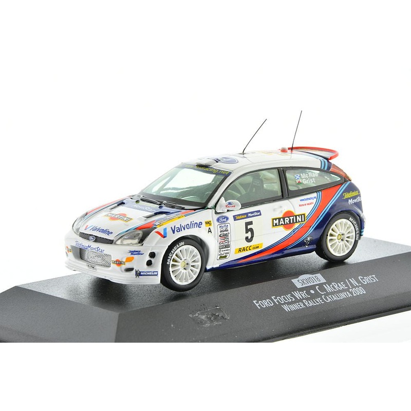 SKID 1:43 2000 Ford focus WRC #5 Rally Catalunya Winner