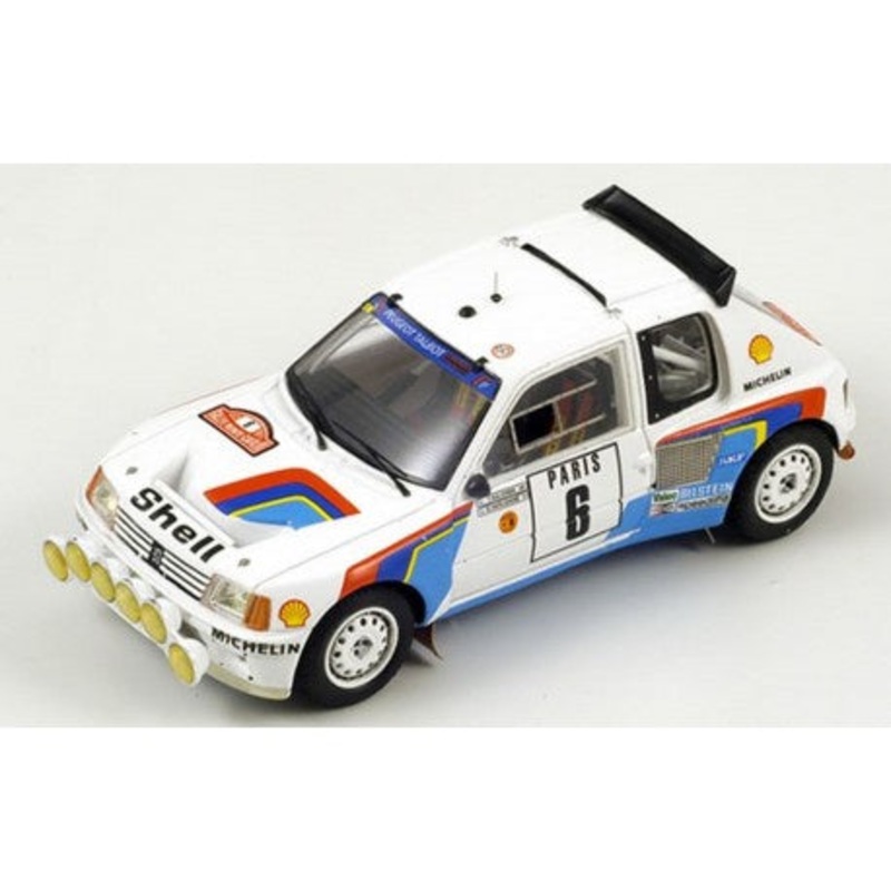 Spark 1:43 1985 Peugout 205 T16 Monte Carlo N6 3rd
