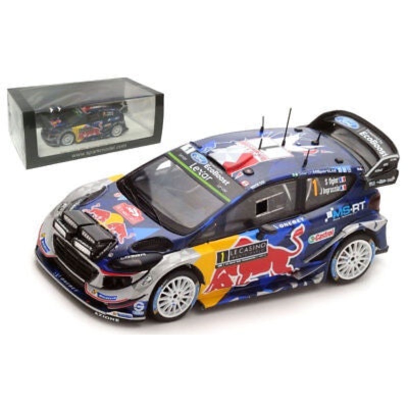 Spark 1:43 2017 Ford Fiesta WRC winner Monte Carlo Rally