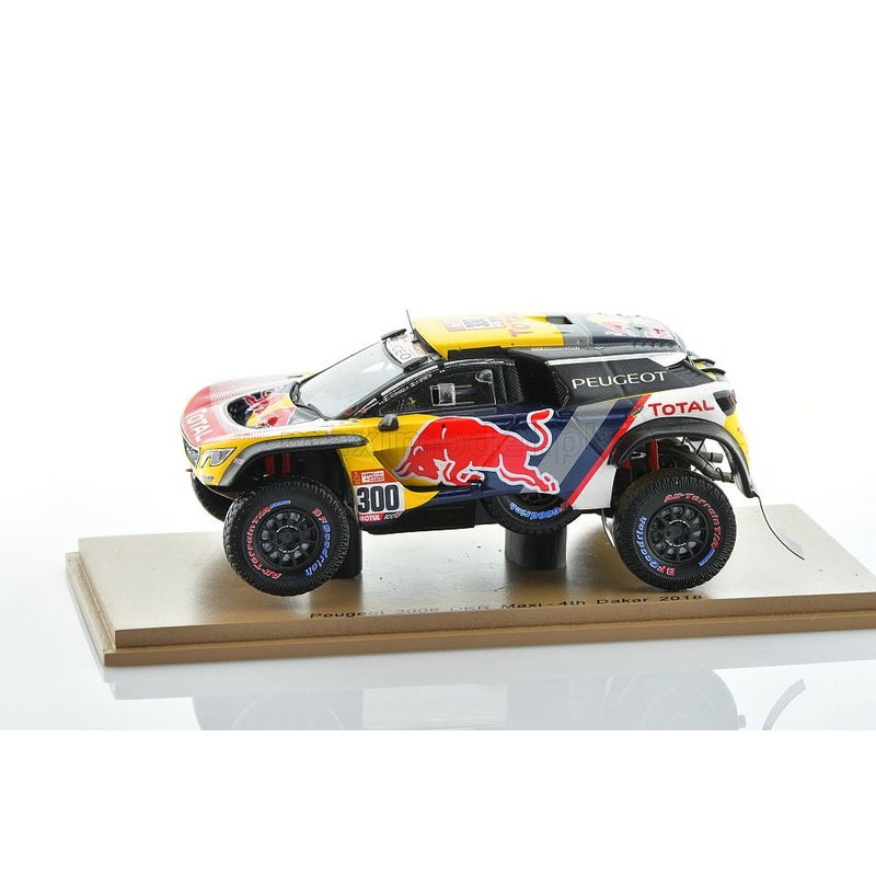 Spark 1:43 2018 Peugeot 3008 DKR Maxi #300 4th Rally Dakar