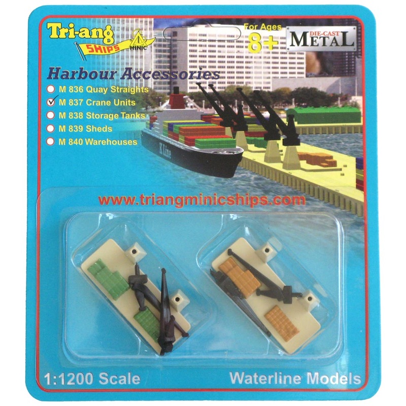 Triang Ships Crane Units