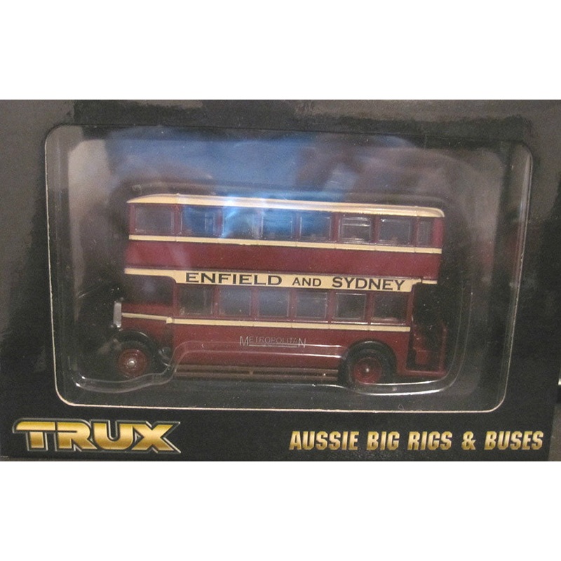 Trux 1:76 1929 Leyland Titan TD1 Route 8