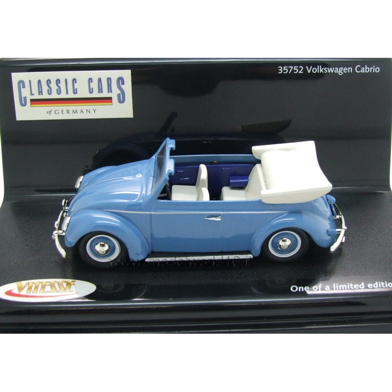 Vitesse 1:43 VW Cabrio blue