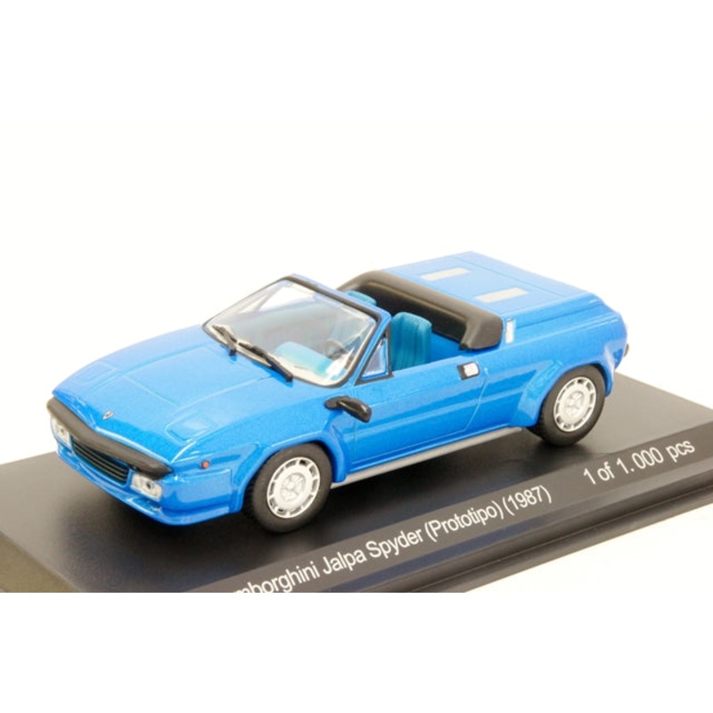 WB 1:43 1987 Lamborghini Jalpa Spyder Prototype Met Blue