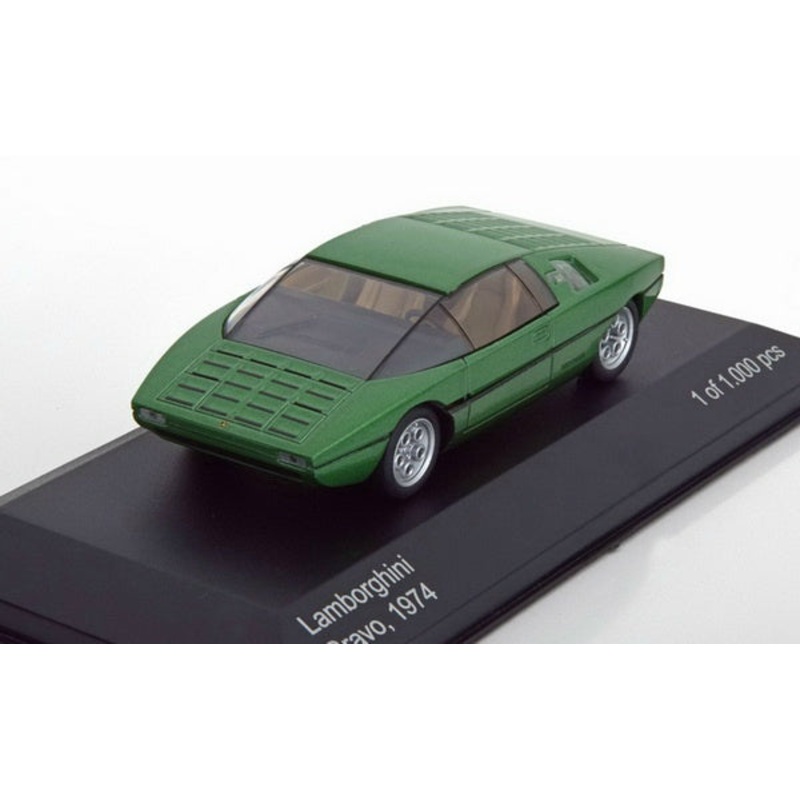 Whitebox 1:43 1974 Lamborghini Bravo, Metallic Green