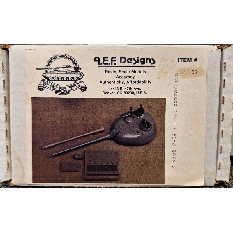 AEF 1:35 Soviet T-54 B Turret Conversion Resin Kit
