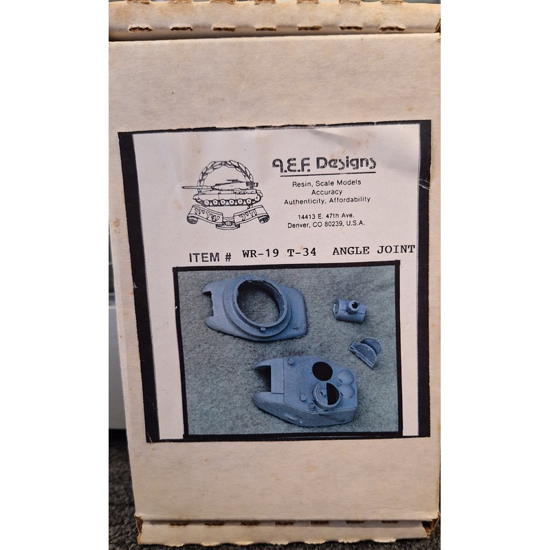 AEF 1:35 T-34/85 Angle Joint Turret Resin Kit