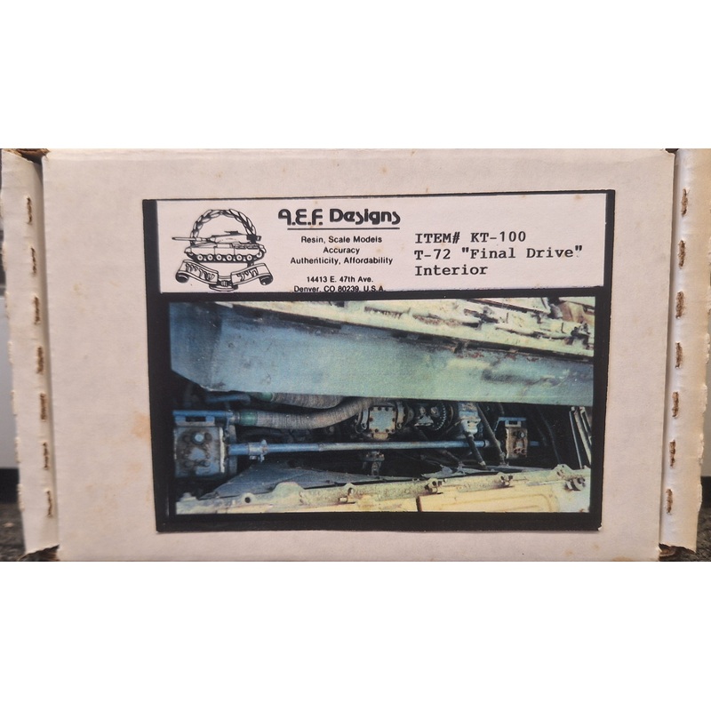 AEF 1:35 T-72 "Final Drive' Interior Resin Kit