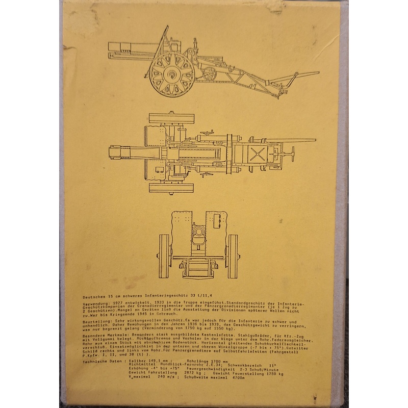 Airmodel 1:35 German 15cm Schweres Infanteriegeschuetz 33 L/11, 4 Resin Kit