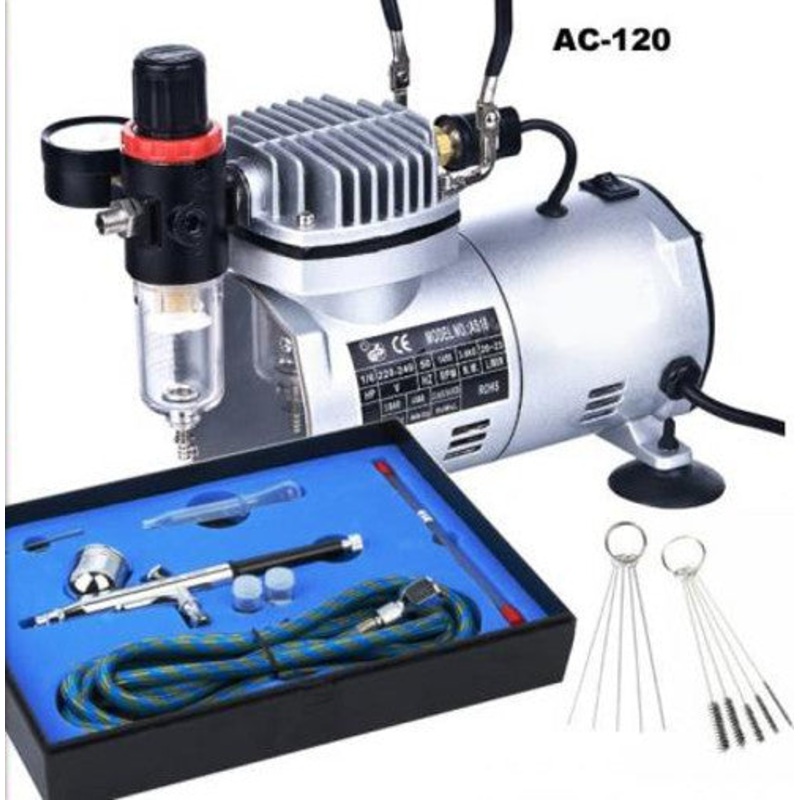 Fengda STD Mini Compressor W/Airbrush