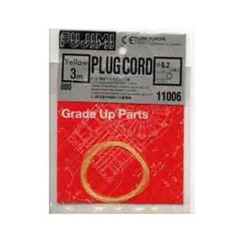 Fujimi Plug Cord Yellow 3m