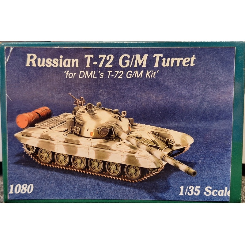 MB 1:35 Russian T-72 G/M Turret Resin Kit