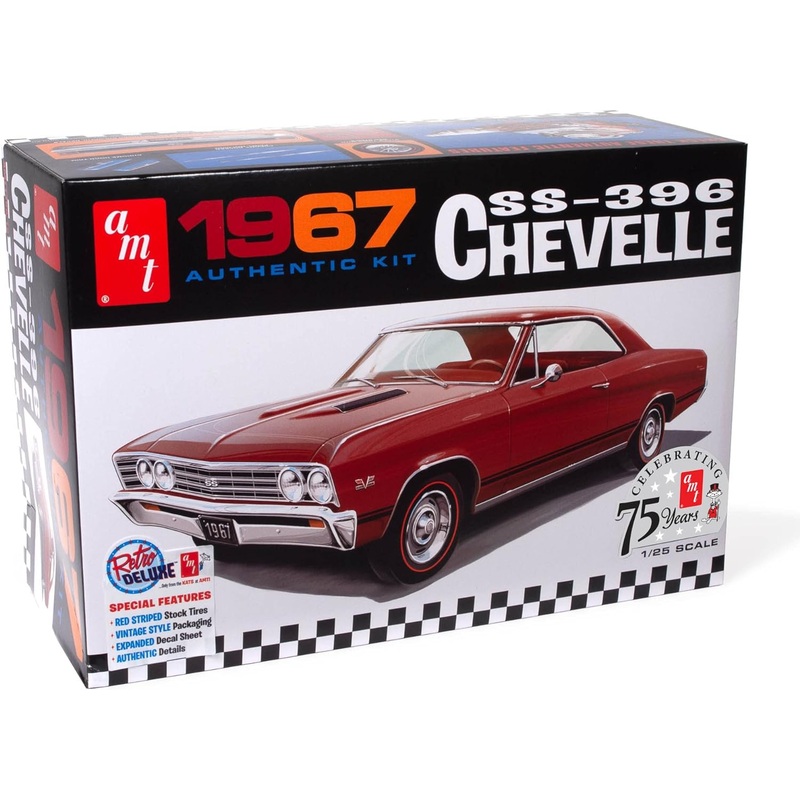 AMT 1388 1/25 1967 Chevrolet Chevelle SS-396