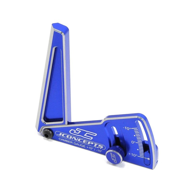 JCONCEPTS 2283-1 Aluminum Camber Gauge (85mm) (Blue)
