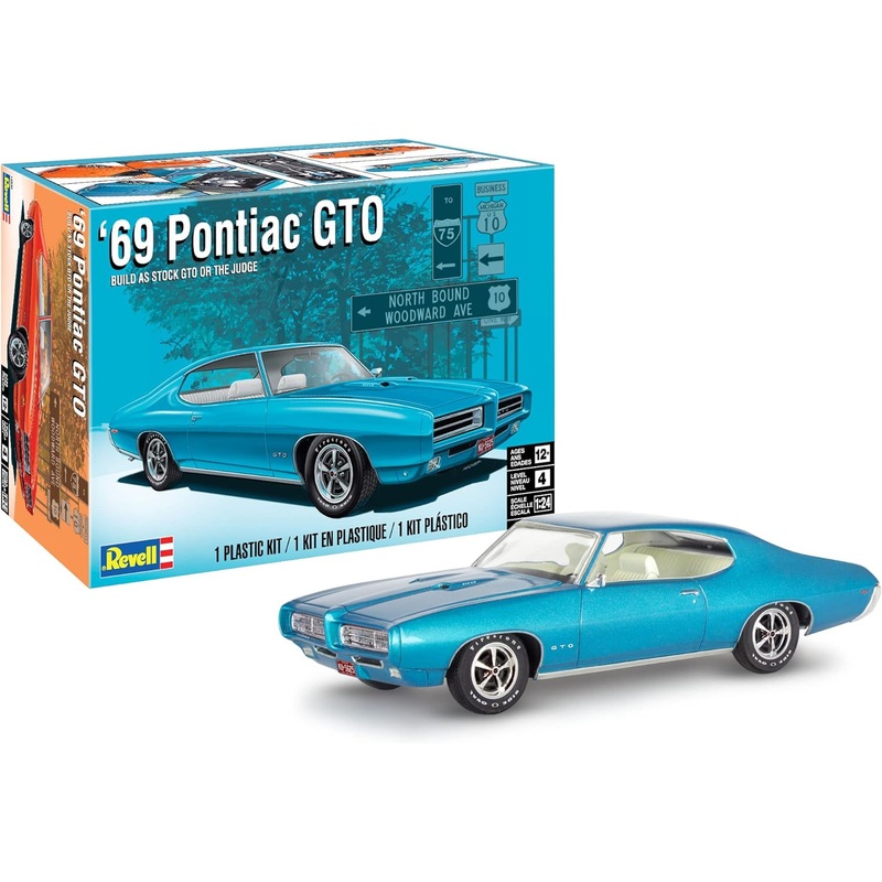 REVELL 14530 1969 Pontiac GTO or Judge