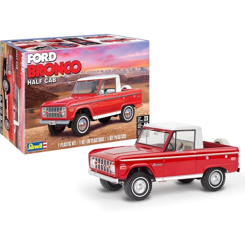REVELL 14544 1/25 Ford Bronco Half Cab