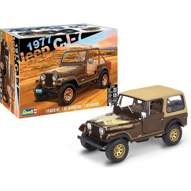 REVELL 14547 1/24 1977 Jeep CJ-7 2-in-1