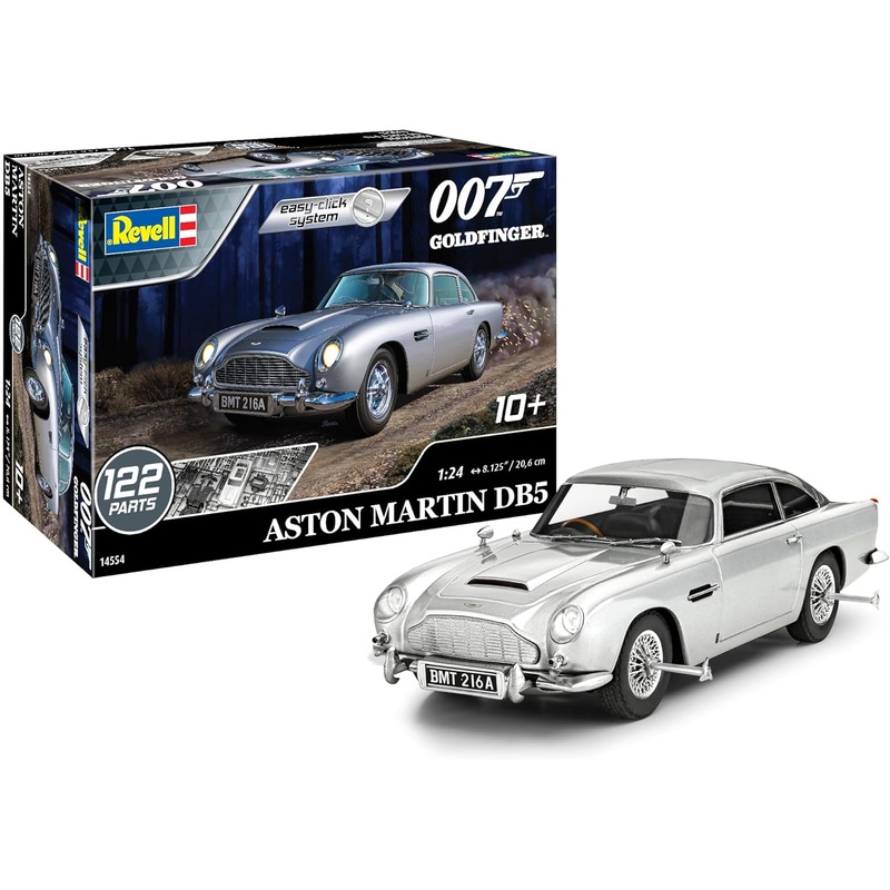 REVELL 14554 1/24 Aston Martin DB5 James Bond 007 Goldfinger Snap Click