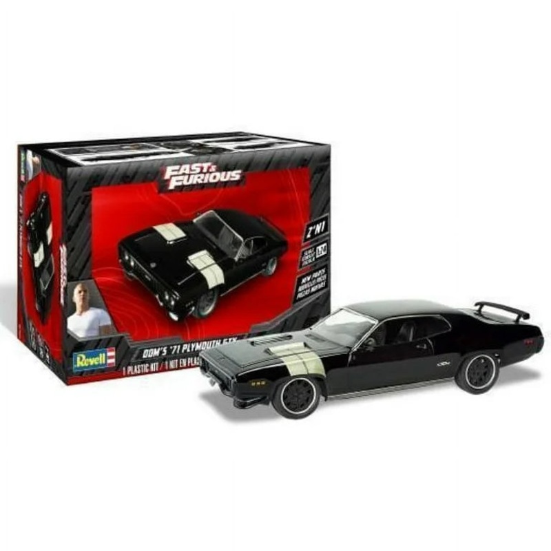 REVELL 85-4477 1/24 Dom's Plymouth GTX 2n1 Fast & Furious