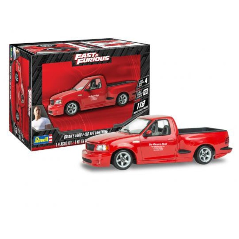REVELL 85-4499 1/25 Fast & Furious Ford F-150 SVT Lightning F150