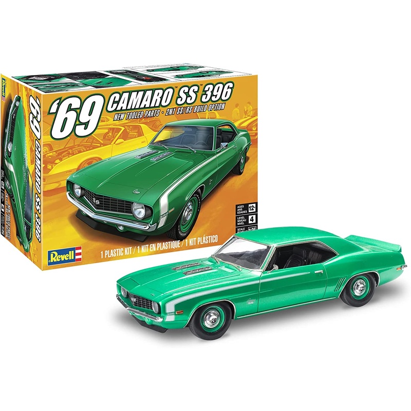 REVELL 85-4525 1/25 69 Camaro SS 396 2N1