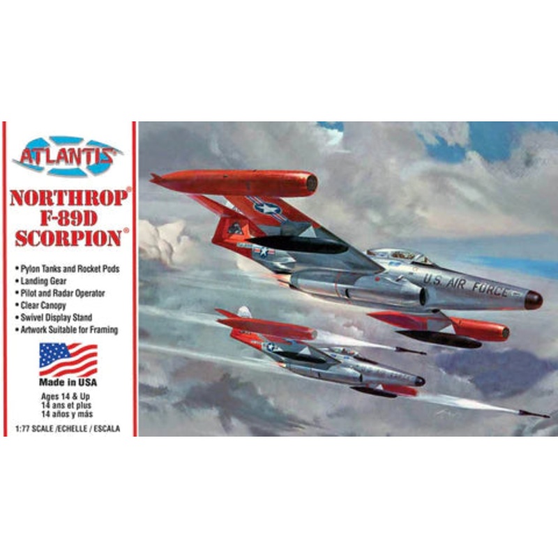 ATLANTIS H221 1/77 Northrop F-89D Scorpion
