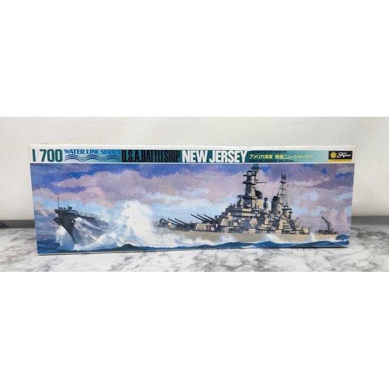 FUJIMI B111 1/700 U.S.A Battleship New Jersey