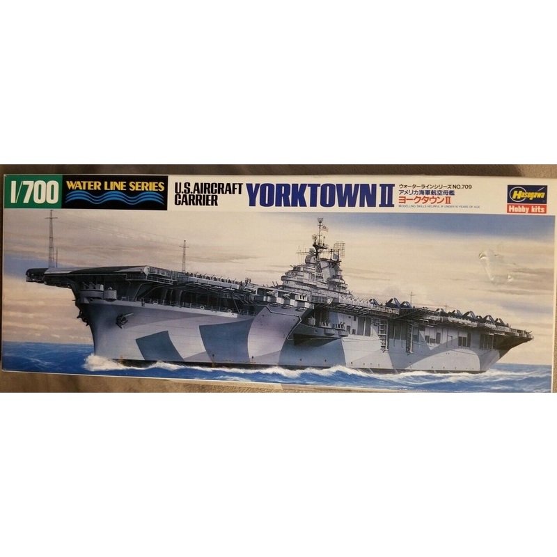 HASEGAWA 44709 1/700 U.S. Aircraft Carrier Yorktown II