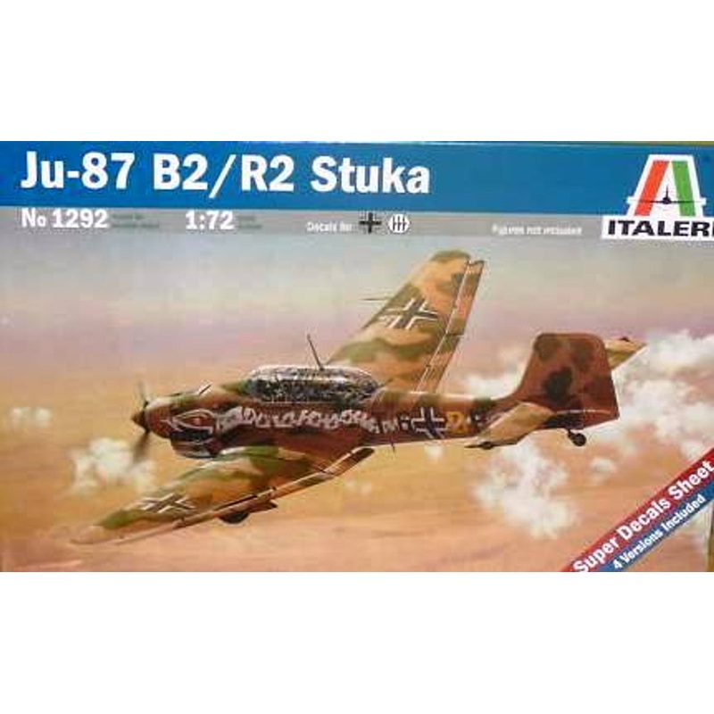 ITALERI 1292 1/72 JU-87 B2/R2 Stuka