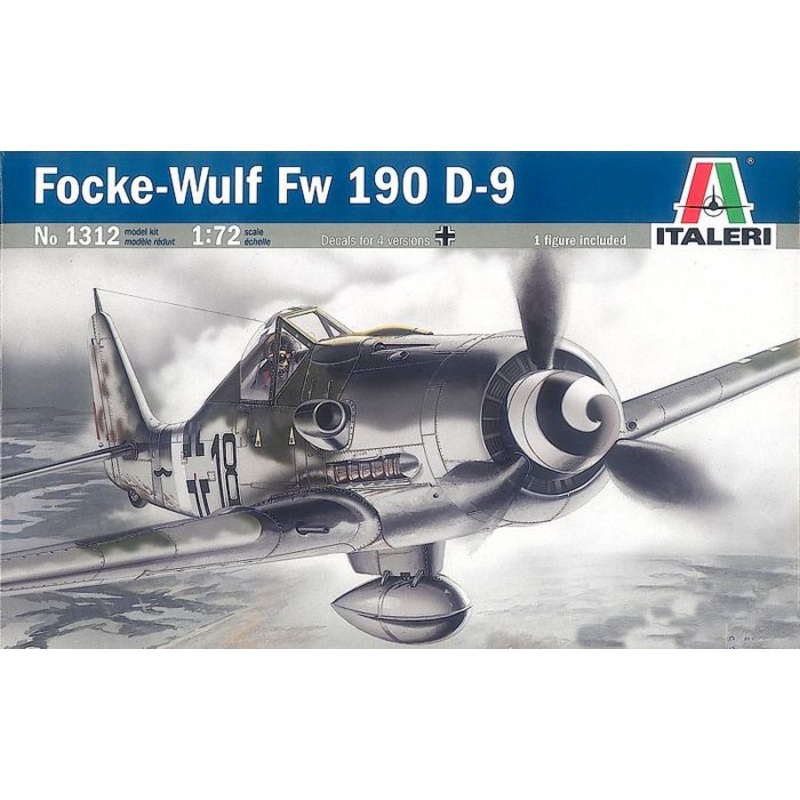 ITALERI 1312 551312 1/72 FW-190 D-9