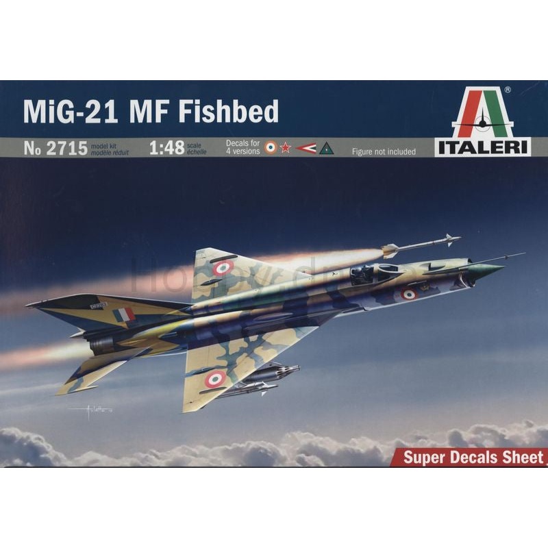 ITALERI 2715 552715 1/48 Mig-21 MF Fishbed