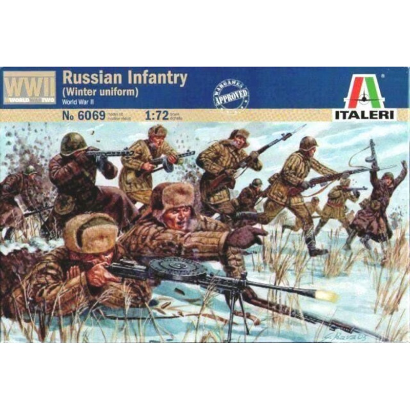 ITALERI 6069 *DISC* 1/72 Russian WWII Infantry
