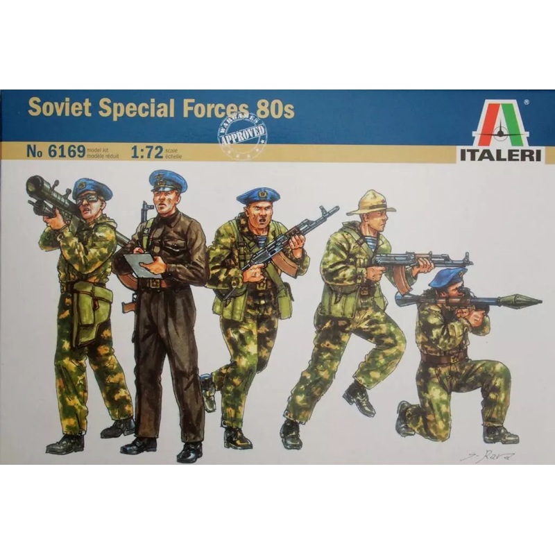 ITALERI 6169 1/72 Russian Para Spetsnaz