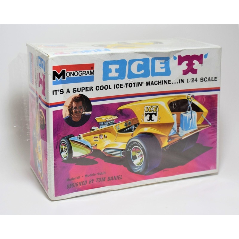 MONOGRAM 6757 1/24 Scale Tom Daniel Ice "T" Show Rod