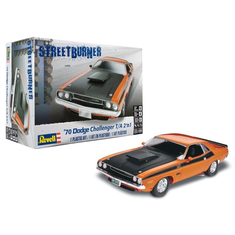 REVELL 85-2596 1/24 1970 Dodge Challenger 2 'n 1