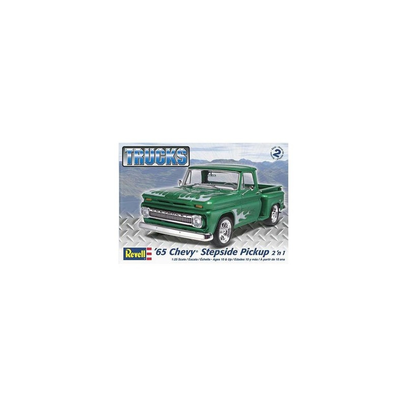 REVELL 85-7210 1/25 '65 Chevy Stepside Pickup 2'n1