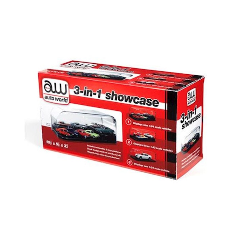 ROUND 2 AW AWDC004 3 in 1 Display Case (Interchangeable Inserts)