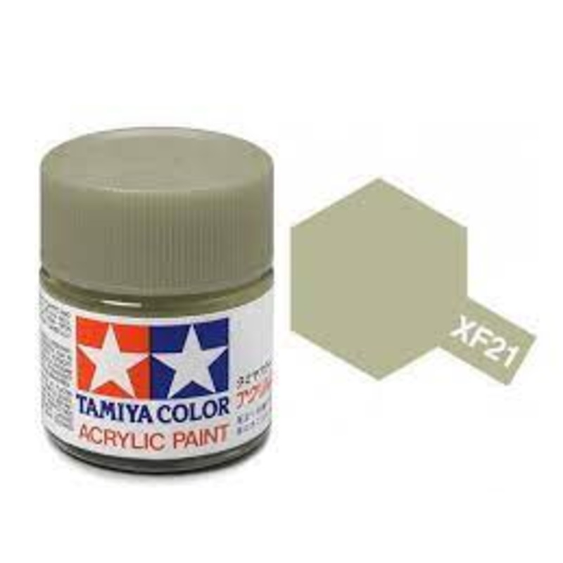 TAMIYA 81721 XF-21 Acrylic Mini Sky 1/3 oz