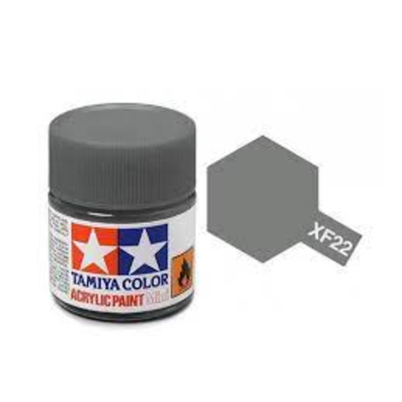 TAMIYA 81722 XF-22 Acrylic Mini RLM Gray 1/3 oz