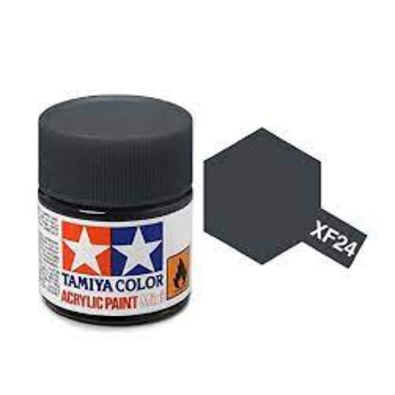 TAMIYA 81724 XF-24 Acrylic Mini Dark Gray 1/3 oz