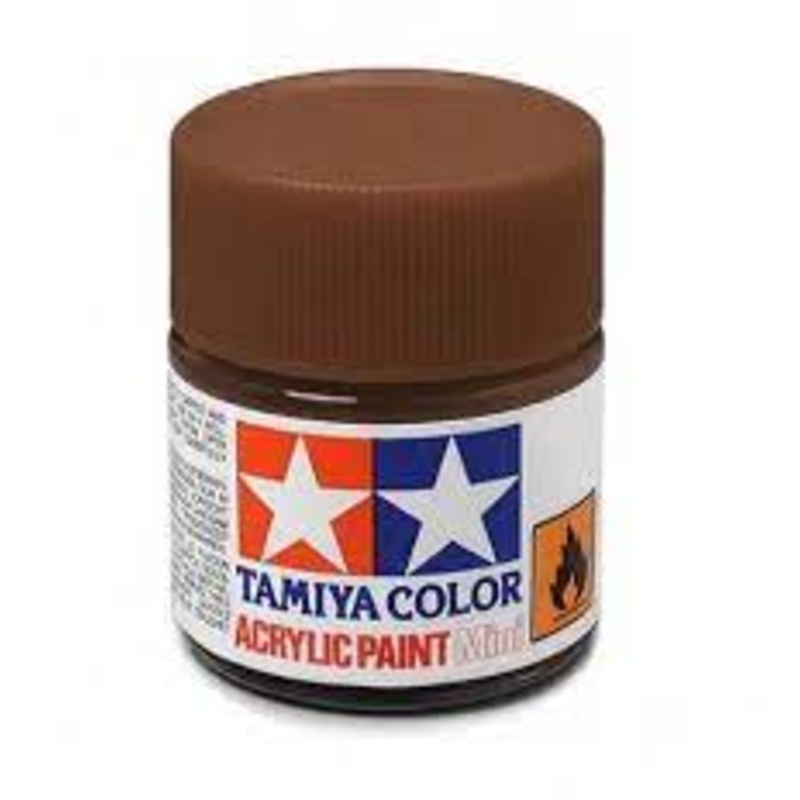TAMIYA 81779 XF-79 Acrylic Mini Linoleum Deck Brown 1/3 oz