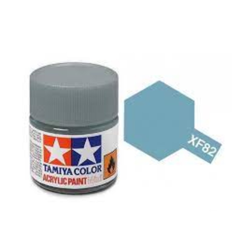 TAMIYA 81782 XF-82 Acrylic Mini Ocean Gray 2 RAF 10ml Bottle