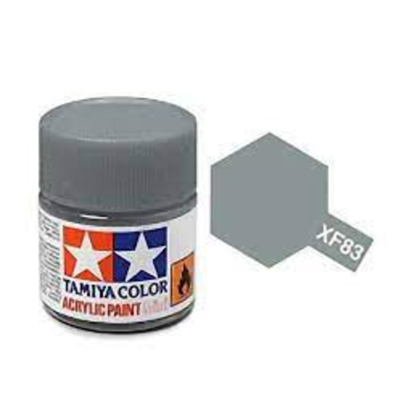 TAMIYA 81783 XF-83 Acrylic Mini Medium Sea Gray 2 RAF 1/3 oz