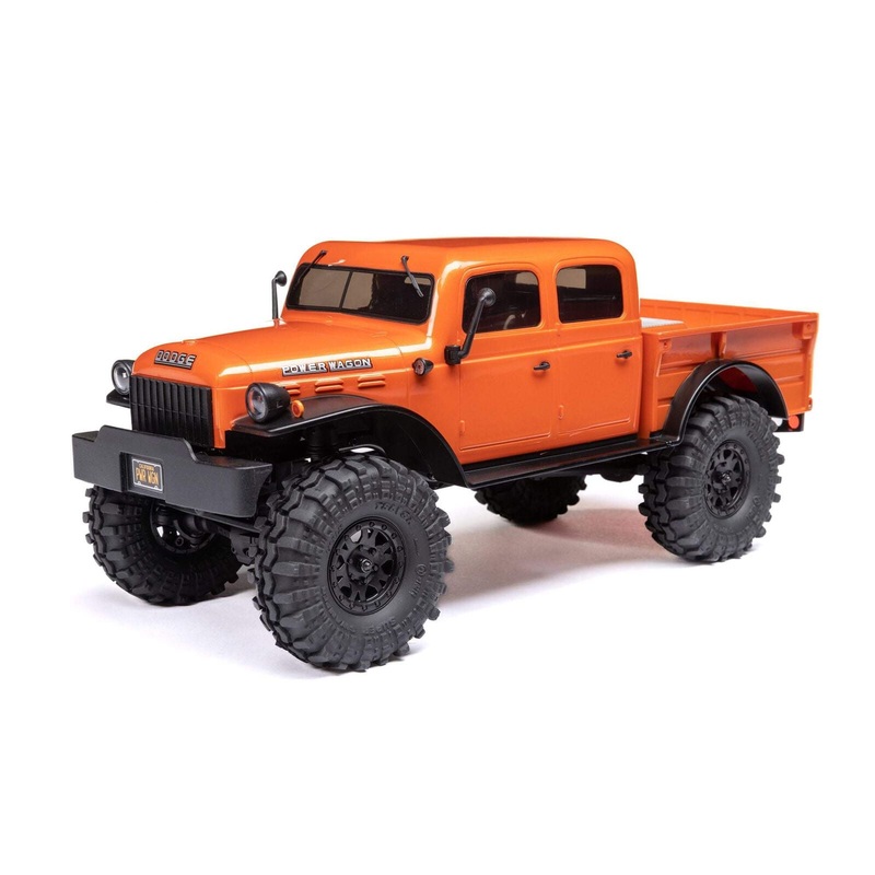 AXIAL AXI00007 1/24 SCX24 Dodge Power Wagon 4WD Rock Crawler Brushed RTR