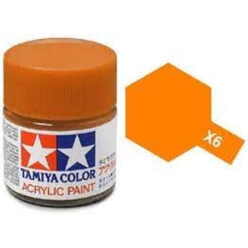 TAMIYA 81026 X-26 Acrylic X26 Clear Orange 3/4 oz