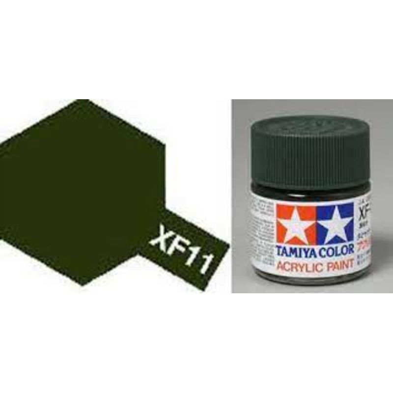 TAMIYA 81311 XF-11 Acrylic Japanese Navy Green 3/4 oz