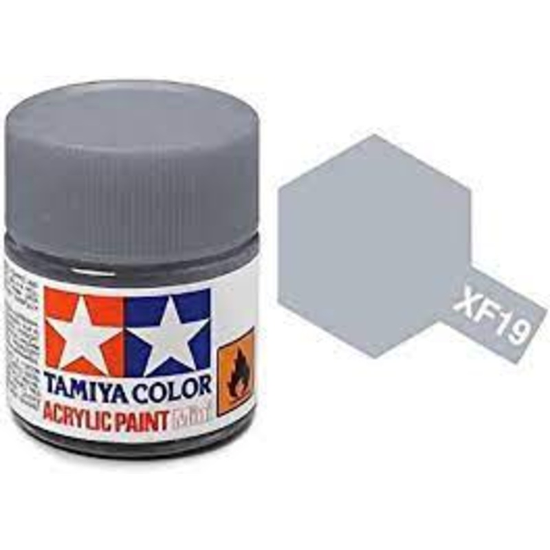 TAMIYA 81319 XF-19 Acrylic Sky Gray 3/4 oz