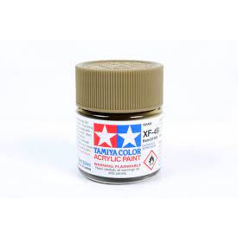 TAMIYA 81349 XF-49 Acrylic Khaki 3/4 oz