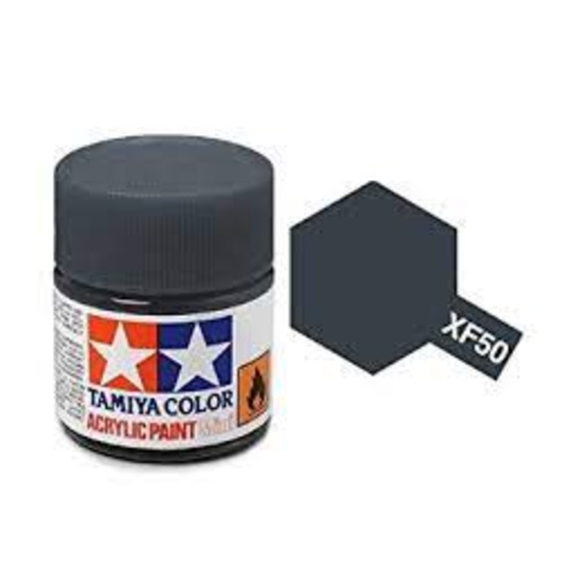 TAMIYA 81350 XF-50 Acrylic Field Blue 3/4 oz
